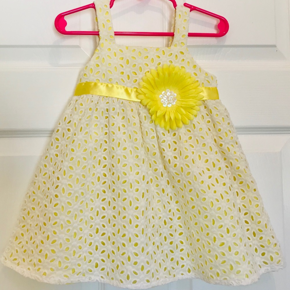 Baby Girl Eyelet Jumper 18 Months
